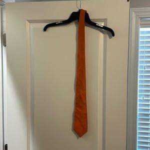 Orange 100% Silk Tie